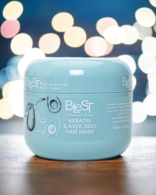 Load image into Gallery viewer, Hair-Blest Keratin &amp; Avocado Hair Mask BH702 ($4.50 each, 4pc bundle)
