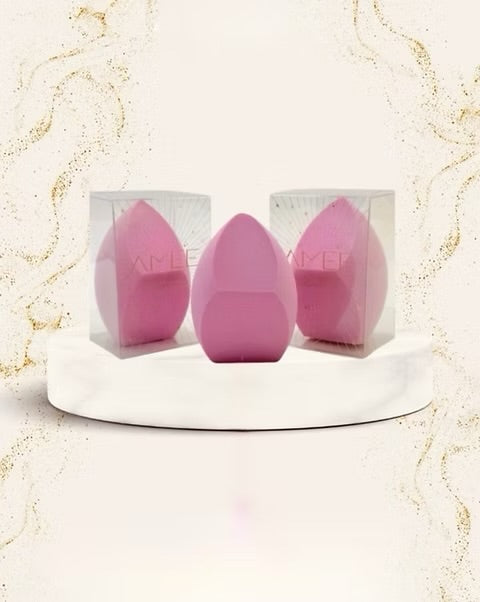 Load image into Gallery viewer, Face-AMEE Beauty All In One Perfect Blend Jumbo Sponge SP01 PURPLE ($2.50 each, 12pc Display)
