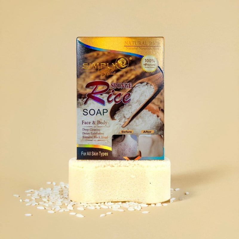 Load image into Gallery viewer, Skincare-Simply Bella Rice Sponge Soap SIM057 ($2 each, 24pc display)
