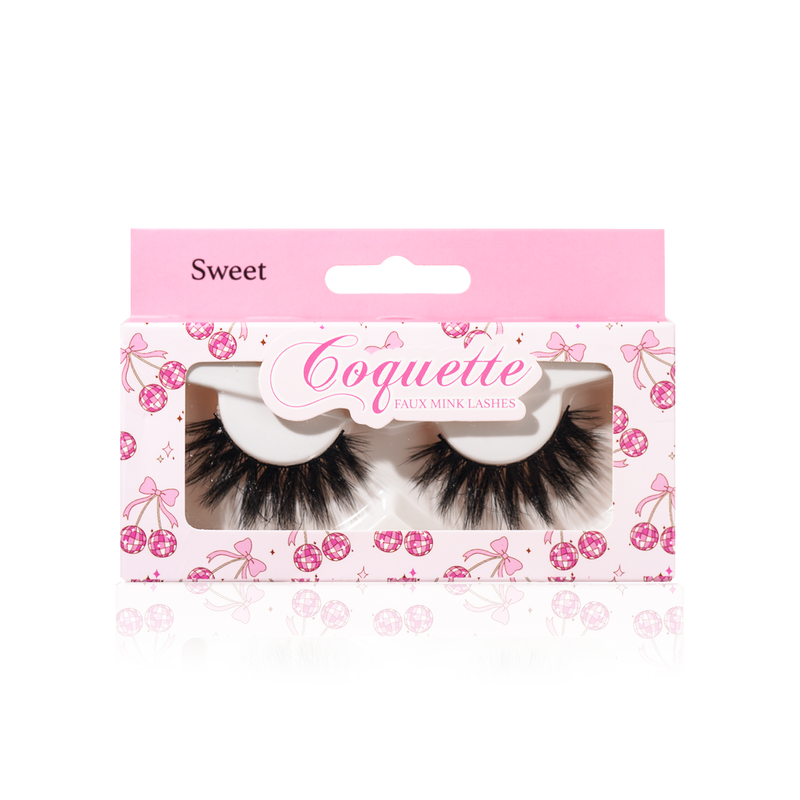 Load image into Gallery viewer, Eyes-Coquette Faux Mink Lashes Sweet #CQT11(1.25 each, 12pcs bulk)
