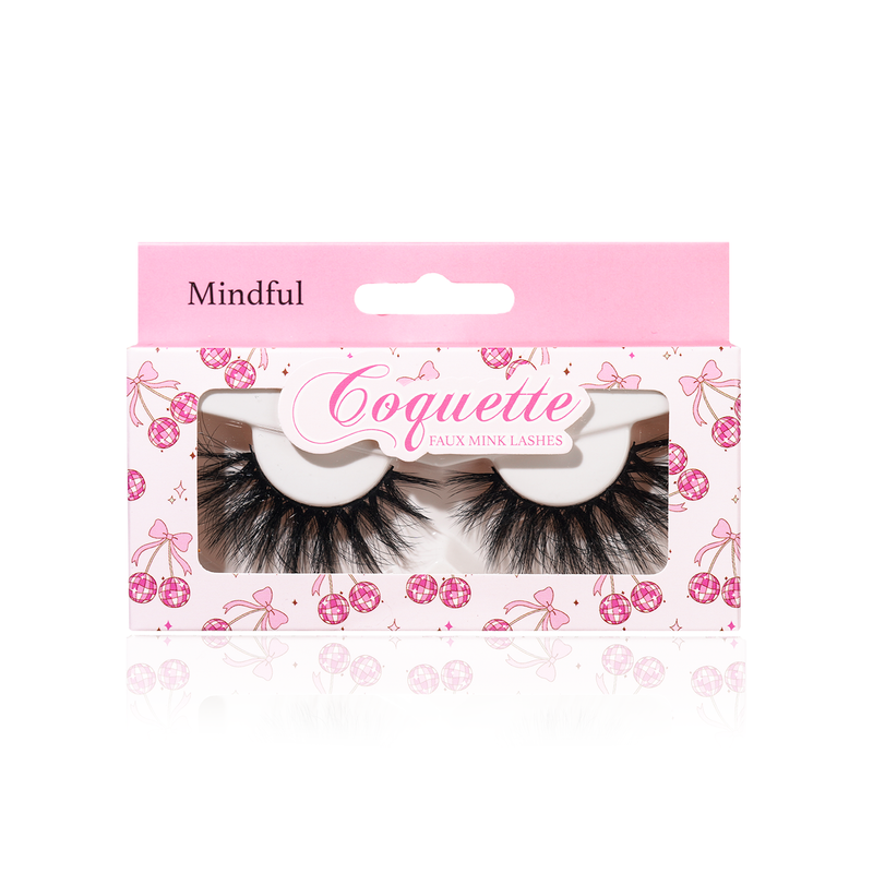 Load image into Gallery viewer, Eyes-Coquette Faux Mink Lashes Mindful #CQT05(1.25 each, 12pcs bulk)
