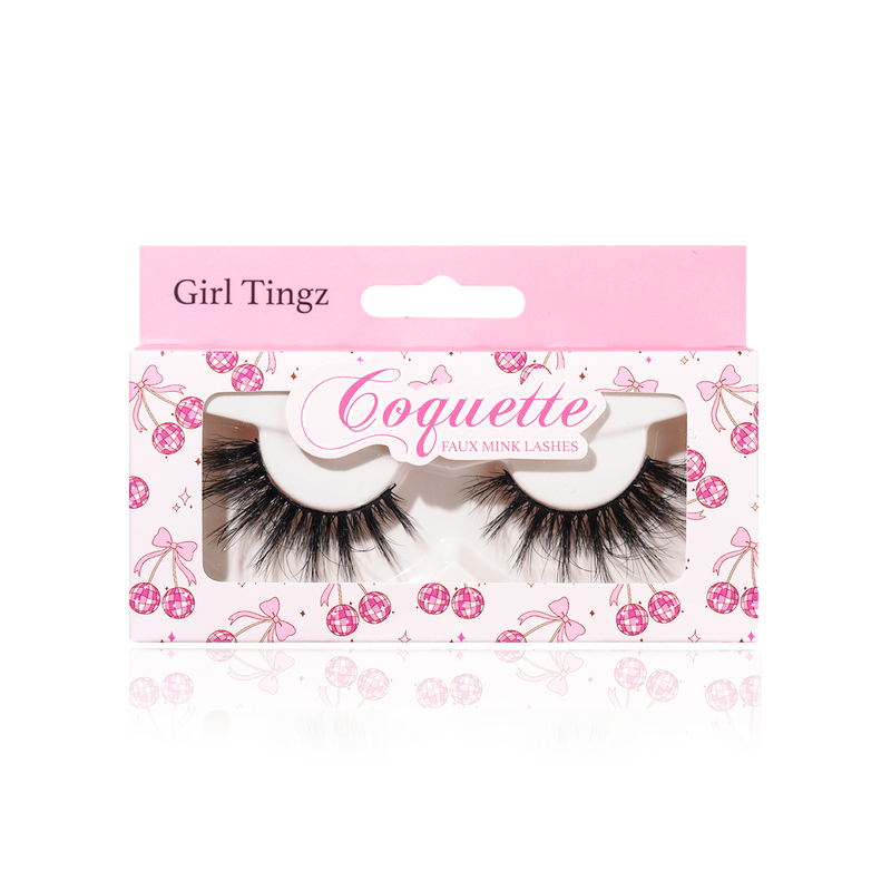 Load image into Gallery viewer, Eyes-Coquette Faux Mink Lashes Girl Tingz #CQT03(1.25 each, 12pcs bulk)
