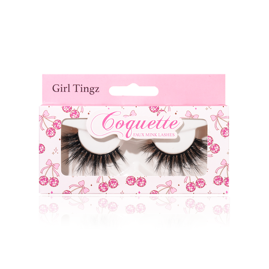 Eyes-Coquette Faux Mink Lashes Girl Tingz