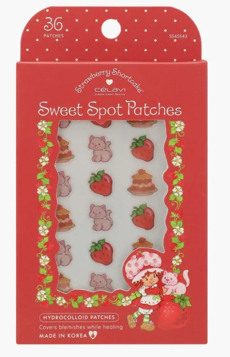 Skincare-Strawberry Shortcake Spot Patches SS45543 (6 pcs pack, $3.75 each)