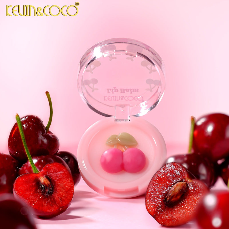 Load image into Gallery viewer, Lips-Kevin&amp;Coco Cherry Blossom Lip Balm KC1416 ($1 each, 24pc Display)
