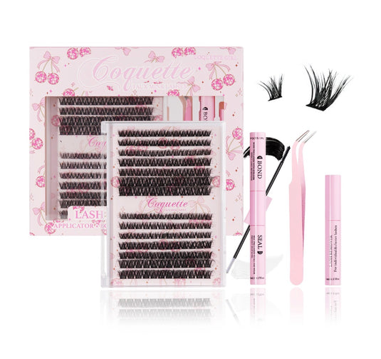 Eyes- Coquette Faux Mink Lash Cluster Kit COQUETTE GIRL #9 ($7 each, 4pc bundle)