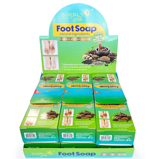 Skincare-Simply Bella Foot Whitening Soap SIM048 ($1.75 each, 12pcs display)