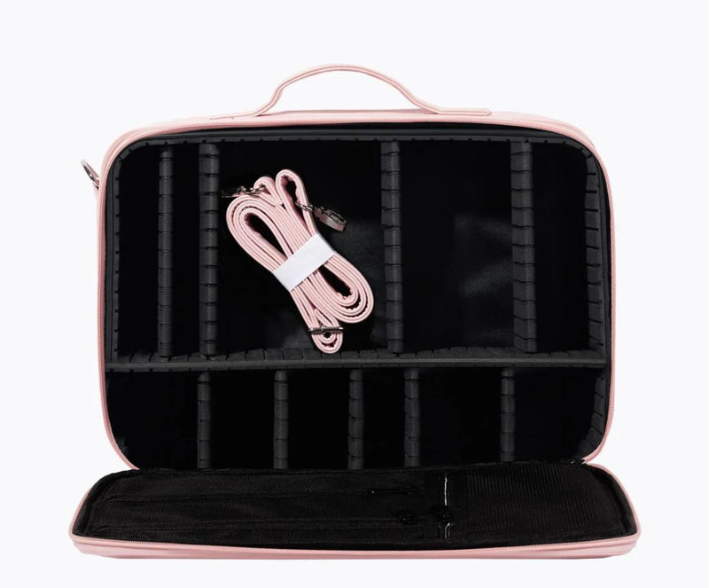 Load image into Gallery viewer, Novelties- Beauty Creations Artist Pro Travel Case Pink (1pc)
