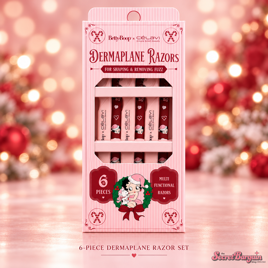 Face-Celavi x Betty Boop Dermaplane Razors B47052HR1 ($3 each, 6pc bundle)