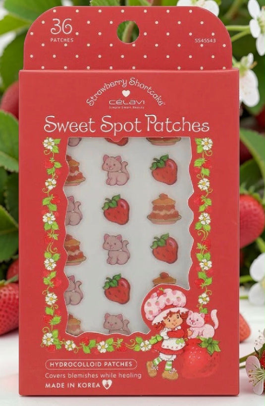 Skincare-Strawberry Shortcake Spot Patches SS45543 (6 pcs pack, $3.75 each)