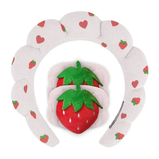 Hair-Celavi Strawberry Shortcake  Headband with 2pc Wristbands SS45949 ($4 each, 6pcs bundle)