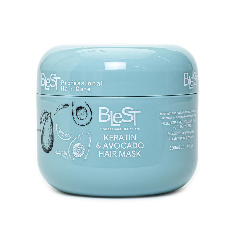 Load image into Gallery viewer, Hair-Blest Keratin &amp; Avocado Hair Mask BH702 ($4.50 each, 4pc bundle)
