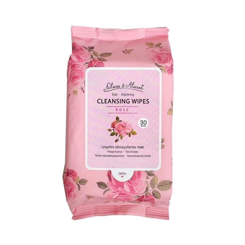 Load image into Gallery viewer, Skincare-She Makeup Rose Cleansing Wipes MIT003 ($1.08 each, 6pc Bundle)
