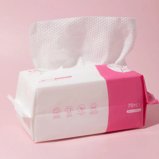 Skincare- Face Towels 70pcs MLUFT-01 (4pc bundle,$4 each)