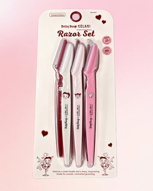 Face-Celavi x Betty Boop Holiday 6pc Razor Set B47060HR1 ($3 each, 6pc bundle)