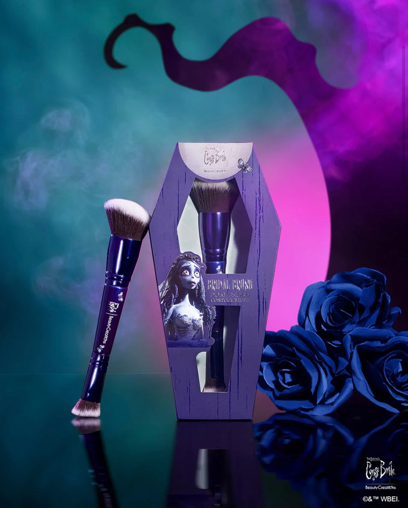 Load image into Gallery viewer, Face-Beauty Creations Tim Burton’s Corpse Bride Dual Ended Bridal Brush #BCCB-CB ($4.50 each, 6pc bundle)
