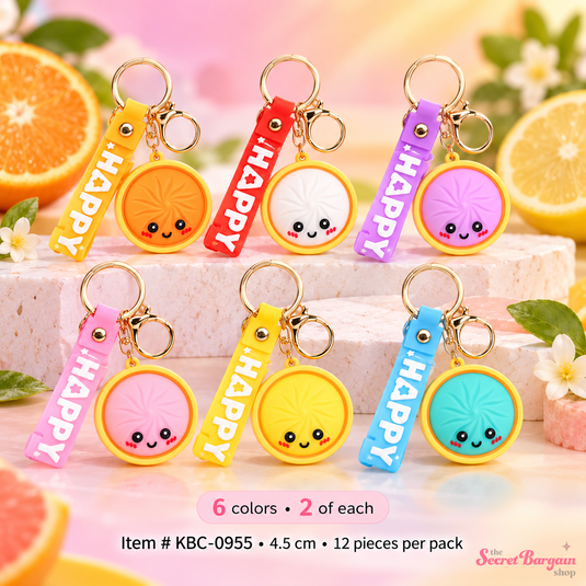Accessories-Dumpling Keychain KBC-0955 (12pc pack)