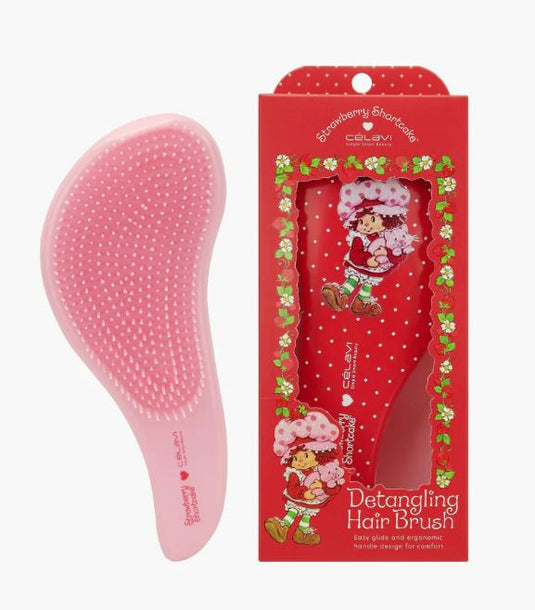 Hair-Strawberry Shortcake Detangling Hair Brush RED SS45547 ($3 each, 6 pcs pack)