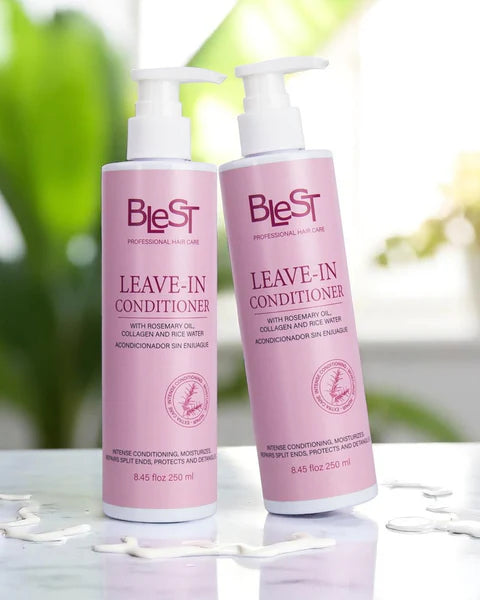 Load image into Gallery viewer, Hair-Blest Leave In Conditioner With Rosemary Oil + Collagen + Rice Water LHC-08 ($4.25 each, 12pc display)
