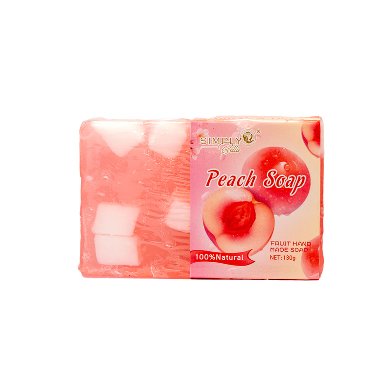 Load image into Gallery viewer, Skincare-Simply Bella Peach Natural Soap SIM045 ($1.75 each, 12pc display)
