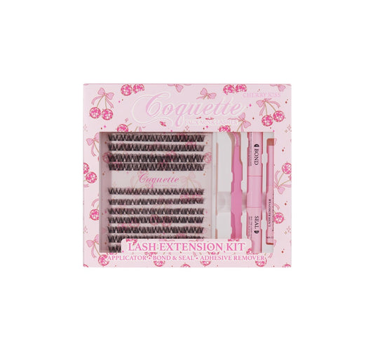 Eyes- Coquette Faux Mink Lash Cluster Kit CHERRY KISS