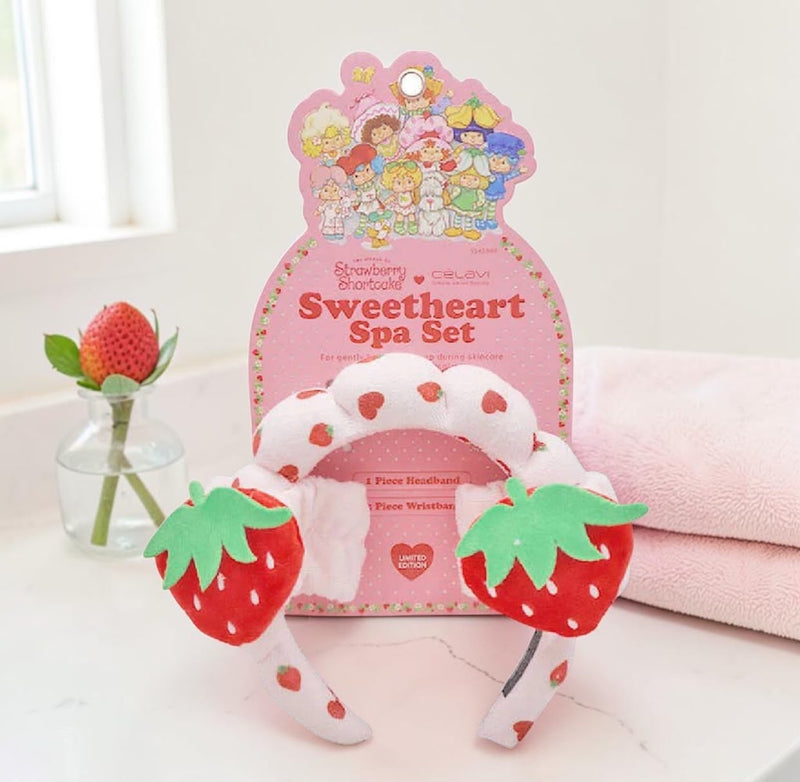 Load image into Gallery viewer, Hair-Celavi Strawberry Shortcake  Headband with 2pc Wristbands SS45949 ($4 each, 6pcs bundle)
