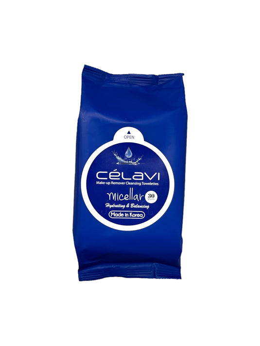Celavi Micellar Wipes MT022 (6pc BULK $1 each)