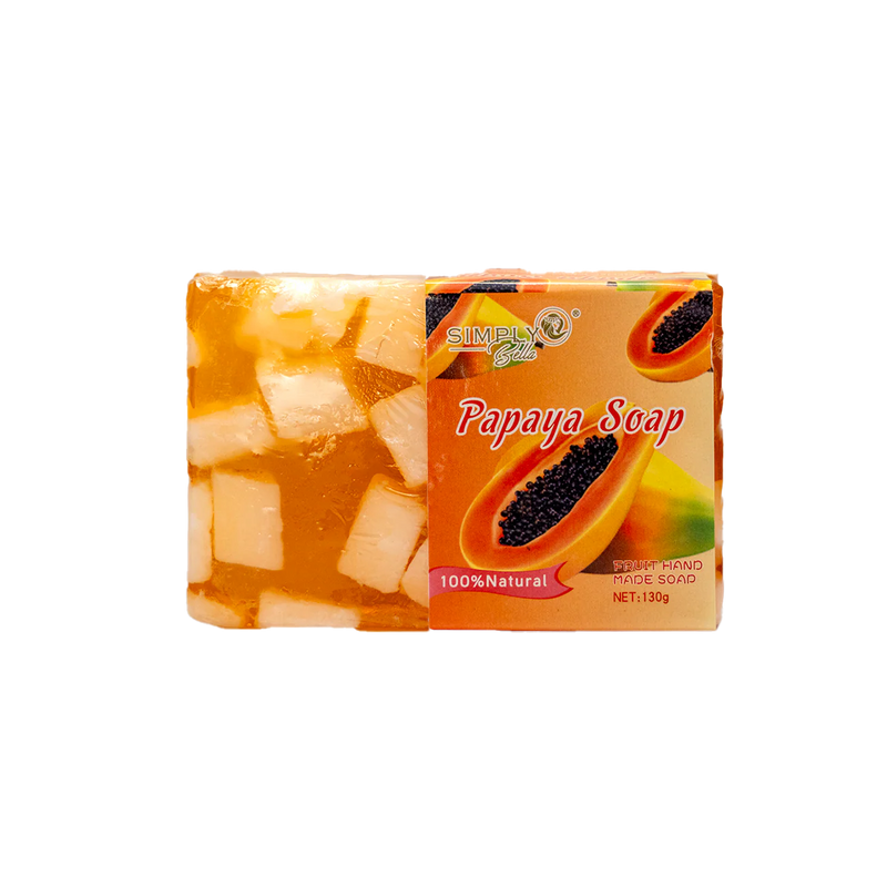 Load image into Gallery viewer, Skincare-Simply Bella Papaya Natural Soap SIM042 ($1.75 each, 12pc display)
