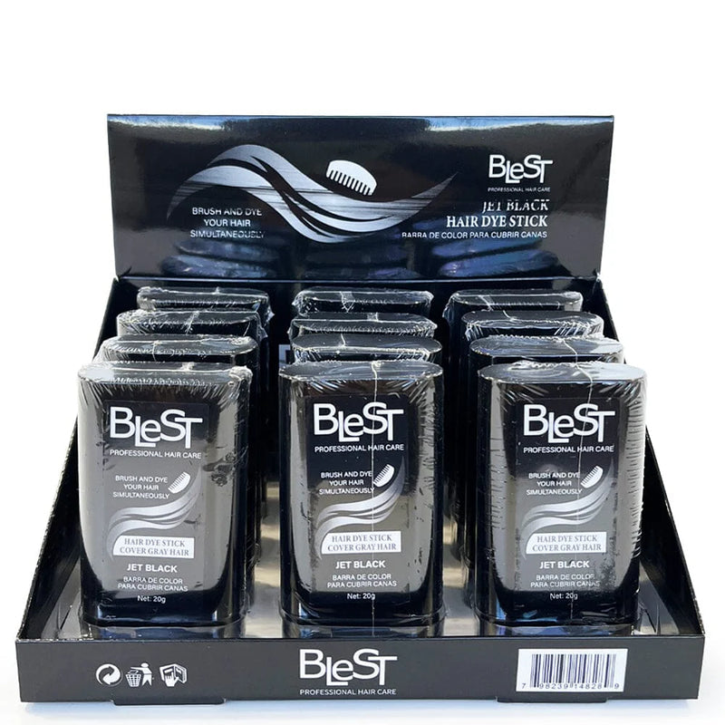 Load image into Gallery viewer, Hair-Blest Hair Dye and Sleek Stick-Jet Black HDS-781 ($2 each, 12pc display)
