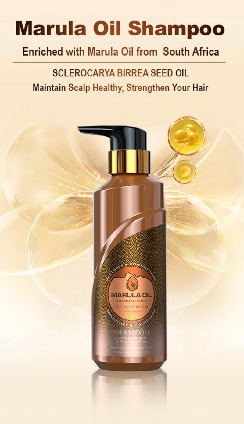 Load image into Gallery viewer, Hair-Marula Oil Intensive Repair Shampoo ($6.50 each, 4pc bundle)

