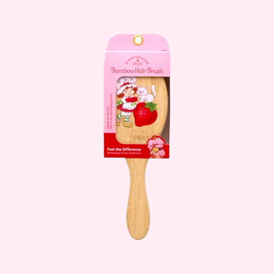 Hair-Strawberry Shortcake Wooden Paddle Brush Pink SS45548 (6 pcs pack, $4 each)