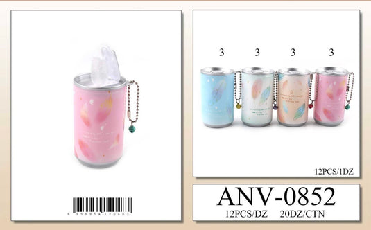 Accessories-Feather Can Mini Tissue Holder ANV-0852 (12pc pack)