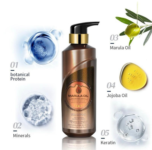 Hair-Marula Oil Intensive Repair Shampoo ($6.50 each, 4pc bundle)