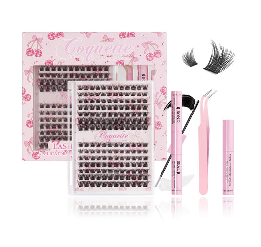 Eyes- Coquette Faux Mink Lash Cluster Kit COQUETTE DREAM #2 ($7 each, 4pc bundle)