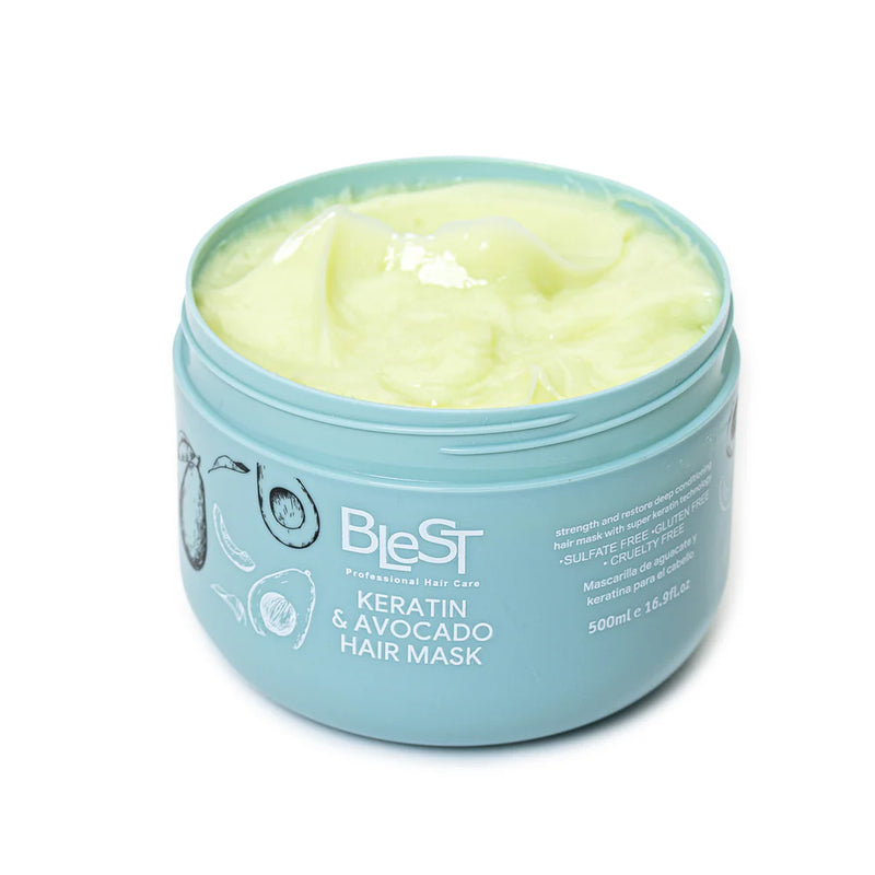 Load image into Gallery viewer, Hair-Blest Keratin &amp; Avocado Hair Mask BH702 ($4.50 each, 4pc bundle)
