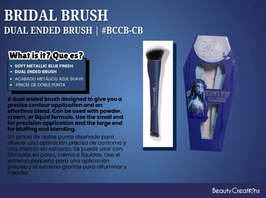 Face-Beauty Creations Tim Burton’s Corpse Bride Dual Ended Bridal Brush