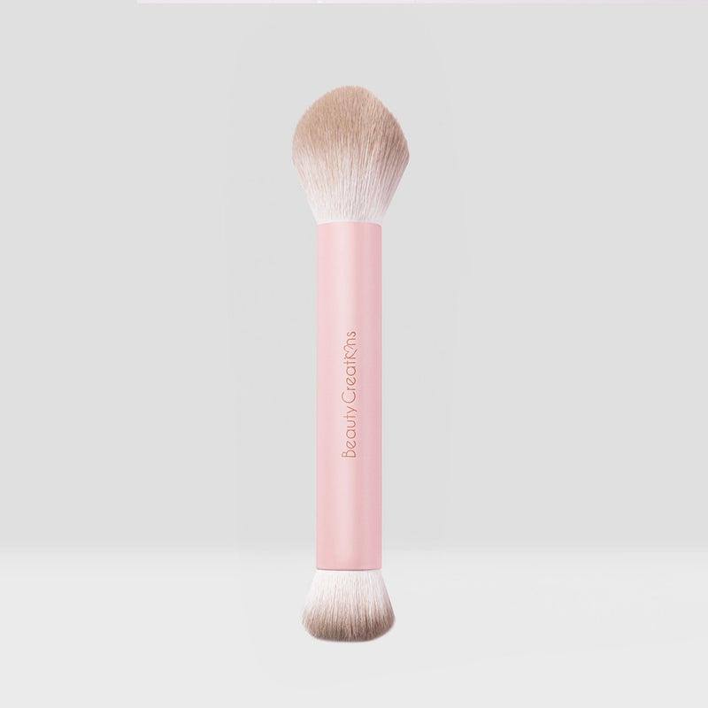 Load image into Gallery viewer, Face-Beauty Creations Dual Sided Blush Brush #LQBL-BR ($3.50 each, 12pc pack)
