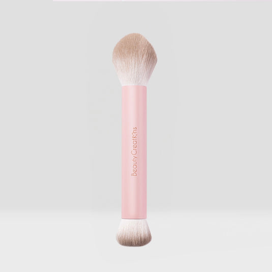Face-Beauty Creations Dual Sided Blush Brush #LQBL-BR ($3.50 each, 12pc pack)