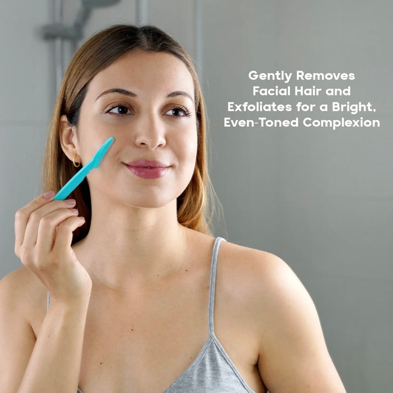 Load image into Gallery viewer, Face-Adoro Dermaplaning Facial Razor No.2103 ($0.27 each, 72pc Jar)
