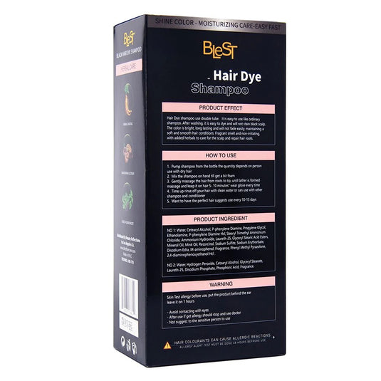 Hair- BLEST 16.9oz Hair Dye Shampoo- Red HD773 (4pc bundle,$6.50 each)
