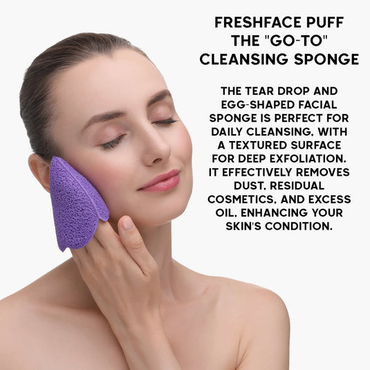 Skincare-NOONBORA Reusable Makeup Remover Sponges 3pc card No.1231 ($1.09 each, 12pc pack)