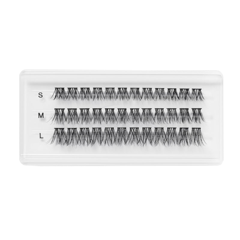 Load image into Gallery viewer, Eyes-Beauty Creation Lash Clusters Naturally Natural #ELCC-1 ($1.75, 10pc Bulk)
