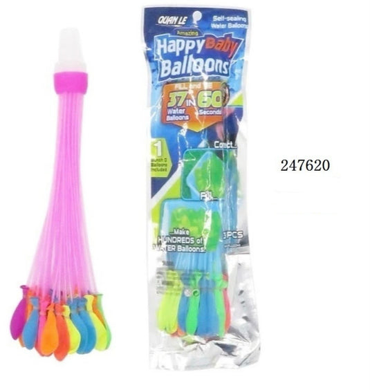 Accessories-Happy Baby Water Balloons 247620 (12pc pack)