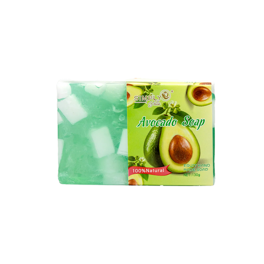 Skincare-Simply Bella Avocado Natural Soap SIM043 ($1.75 each, 12pc display)