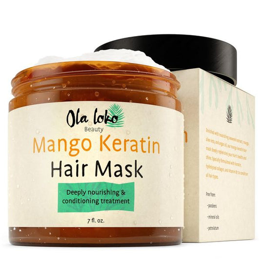 Hair-Ola Loko Beauty Mango Keratin Hair Mask  ($3 each, 4pcs bundle)