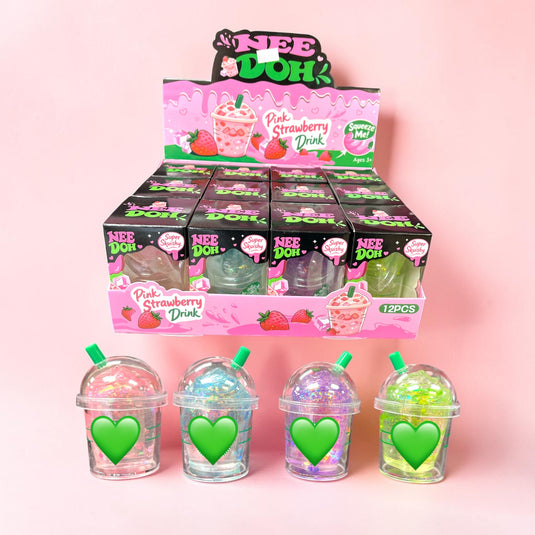 Accessories- Squeeze Me Drink Squishy LT104 (12pc pack)