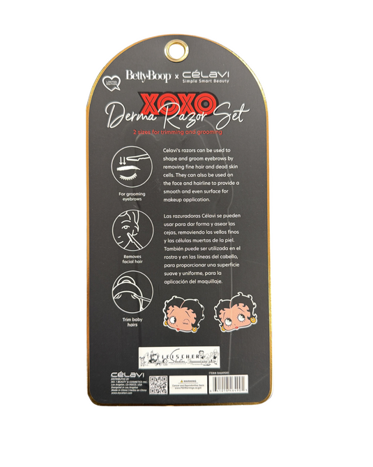 Accessories-Celavi x Betty Boop Derma Razors B46490R1 ($4 each, 4pc Bundle)