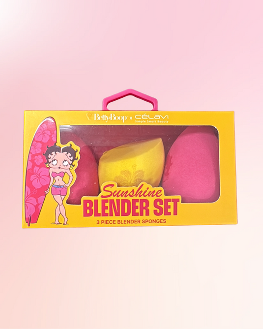 Face-Celavi x Betty Boop Sunshine 3pc Blender Set B46726R1 ($2.75 each, 6pc bundle)