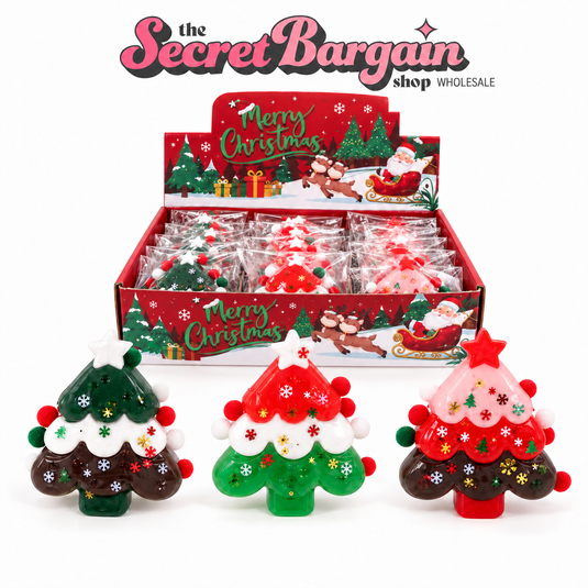 Accessories- Christmas Tree Squishy Toy STY19 (12pc pack)