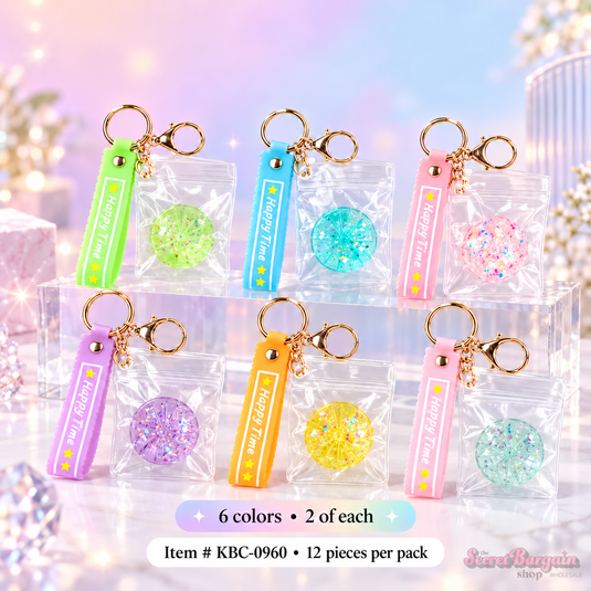 Accessories-Mini Squishy Keychain KBC-0960 (12pc pack)